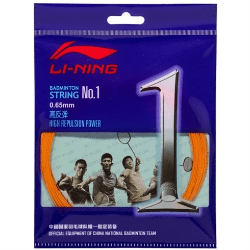 Li Ning No.1 String 10M Bright Orange color  Single Package