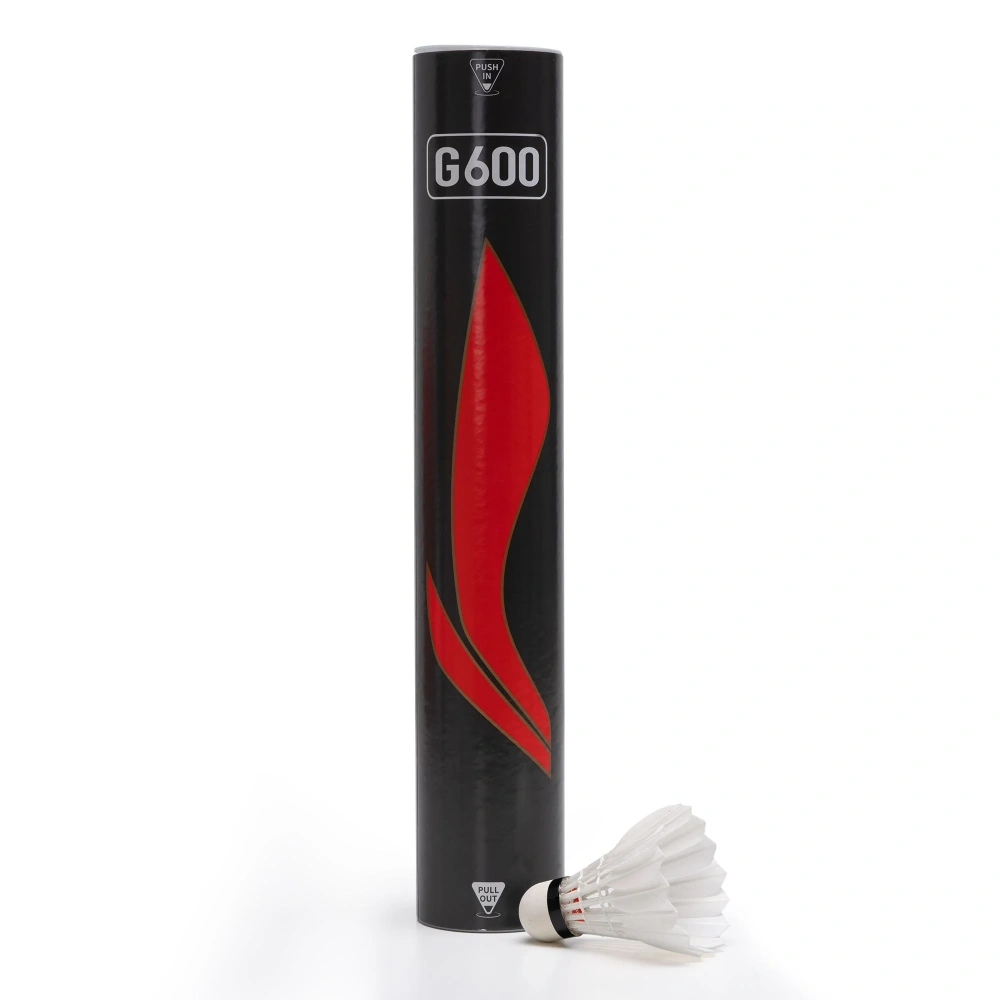 Li Ning G600 Goose Feather Speed 78 Shuttlecock 1 Dozen
