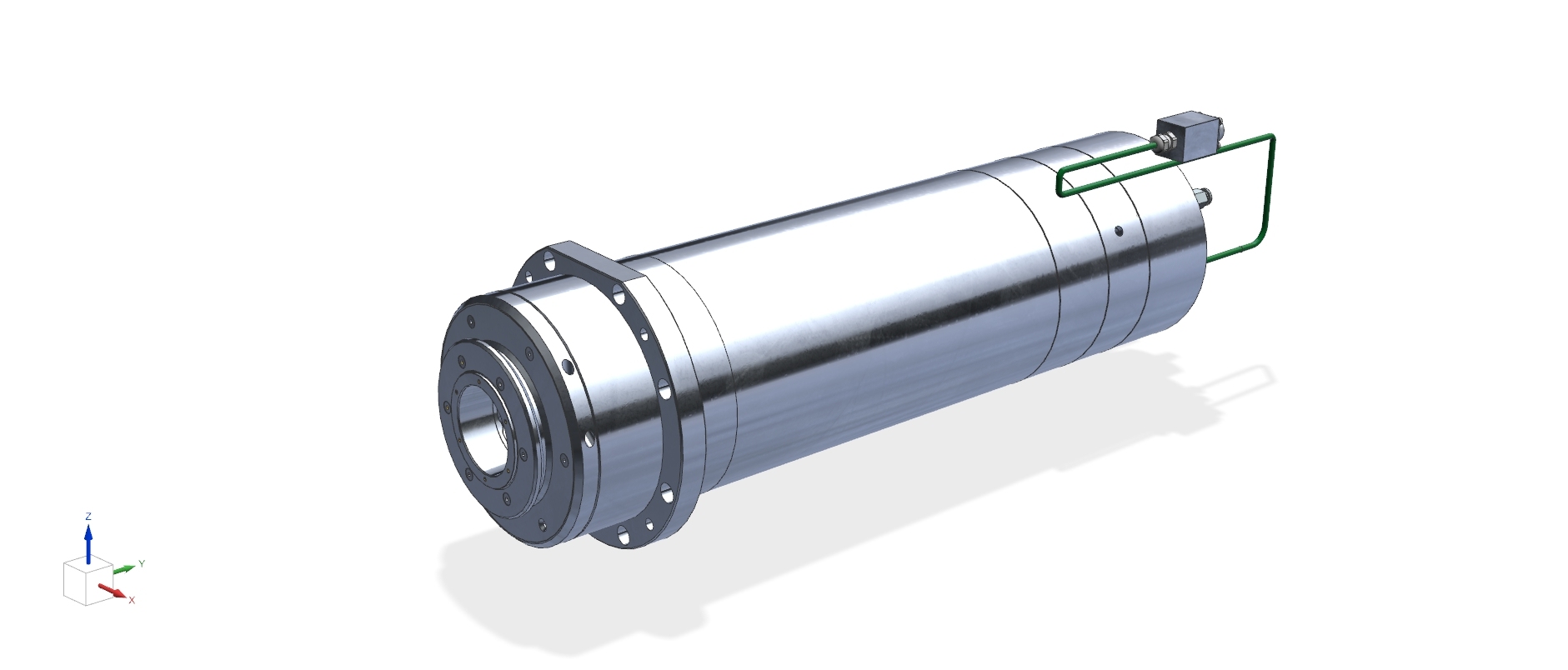 Milling spindle170XDJ10G50:Rotation Speed,5000-10000RPM Power,52.5KW Voltage,314-380V Torque,50.5-100NM
