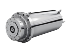 Turning-milling spindle287XDJ10G75HT100:Rotation speed,1300-10000RPM Frequency,86.7-666.7HZ Power,75KW Torque,57-551NM Woltage,380V