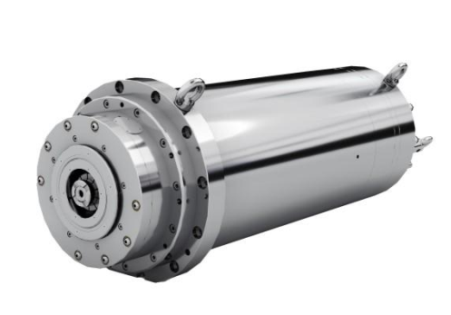Turning-milling spindle287XDJ10G75HT100:Rotation speed,1300-10000RPM Frequency,86.7-666.7HZ Power,75KW Torque,57-551NM Woltage,380V