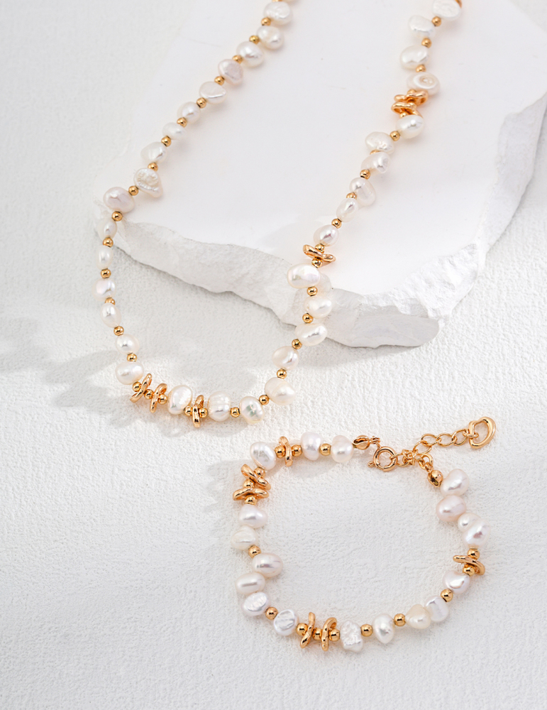 Natural Pearl 925 Sterling Silver Bracelet