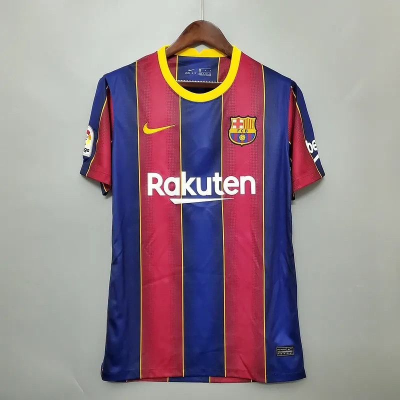 2020-21 Barcelona Home Soccer Jersey