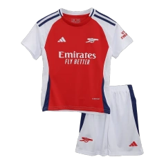 Kids Arsenal Home Jersey Kits(Jersey+Shorts+Socks) 2024-25