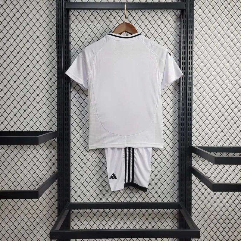 24-25 Real Madrid Home Kids Kit Jersey+Shorts