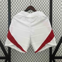 24-25 Manchester United Home Soccer Shorts