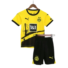 23-24 Kids Borussia Dortmund Home Whole Kit (Jersey+Shorts+Socks)
