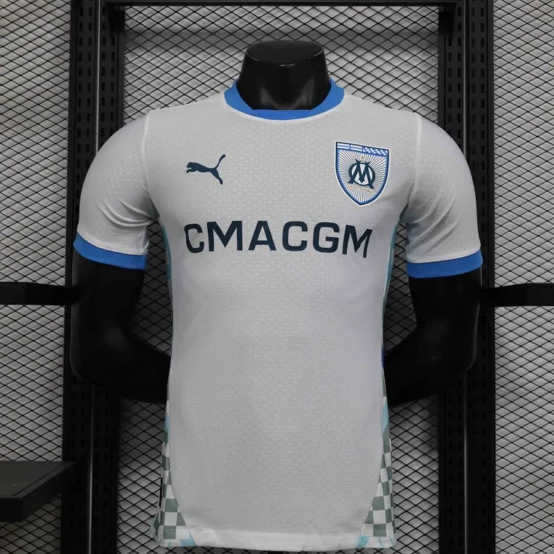 24-25 Marseilles Home Soccer Jersey Player Version