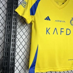 Kids Al Nassr Home Kit Jersey+Shorts 2024-25