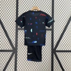 2024 Portugal Grey Training Kid Kits Youth Apparels Sport Jersey