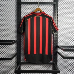 AC Milan Ronaldo #99 Maldini #3 Kakà #22 Retro Jersey Home Replica 2006-07