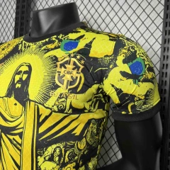 2024 Brazil Christ the Redeemer Special Kit Player Version Shirt Football