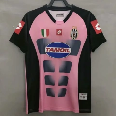 2002-03  Juventus Retro Jersey Goalkeeper Pink