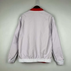 2023-2024 Ajax Reversible Windbreaker（Red-White）Soccer Jersey 1:1 Thai Quality