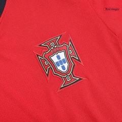 2024 Portugal Nation Home Ronaldo #7 R. Leão #17 Pepe #3 Jersey Euro