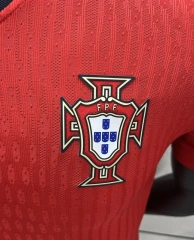 2024 Portugal Nation  Home Jersey Player Version EURO