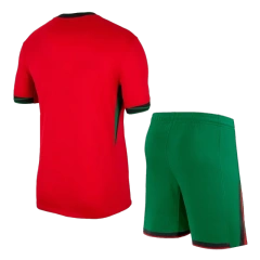 2024  Portugal Nation   Home Kit(Jersey+Shorts) Euro