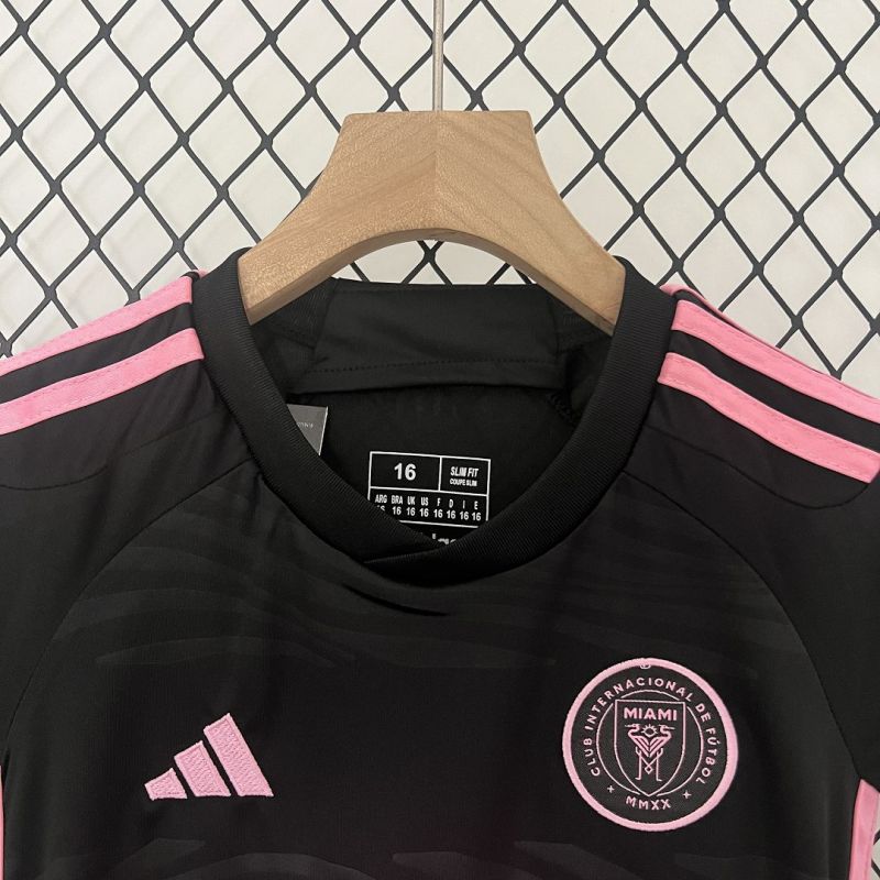 24-25 Inter Miami Away Kids Kits Children Sets Football Jersey