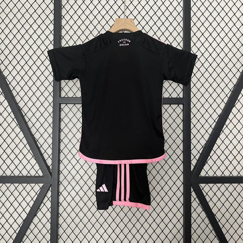 24-25 Inter Miami Away Kids Kits Children Sets Football Jersey