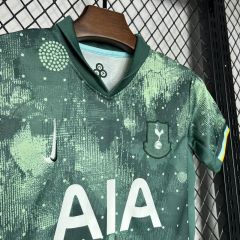 24-25 Tottenham Hotspur Third Kid Kits Youth Apparels Football Jersey