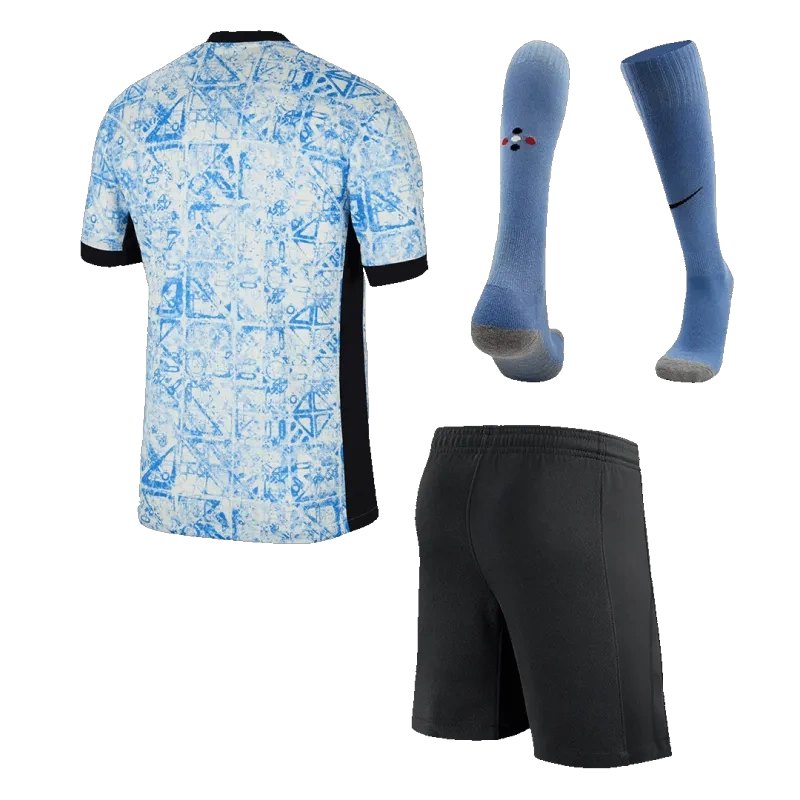 2024 Portugal Nation  Away Whole Kit(Jersey+Shorts+Socks) Euro