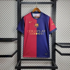 24-25 Barcelona Home COLDPLAY Edition Shirt Jersey