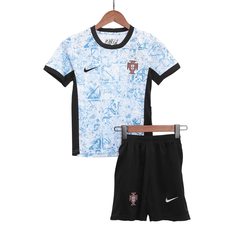 2024 Kids Portugal Nation Away Kit EURO