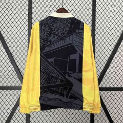 2024 Dortmund Trench Coat Reversible Windbreaker Double-Sides Jacket Sport