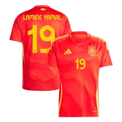 2024 Euro Spain Nation Home Jersey LAMINE YAMAL #19 RODRIGO #16 MORATA #7
