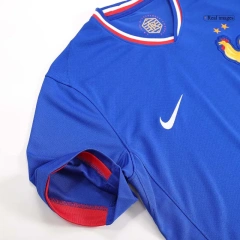2024 Euro Nation France Home Jersey MBAPPE #10 GIROUD #9 GRIEZMANN #7 Soccer Apparel