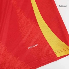 2024 Euro Spain Nation Home Jersey LAMINE YAMAL #19 RODRIGO #16 MORATA #7