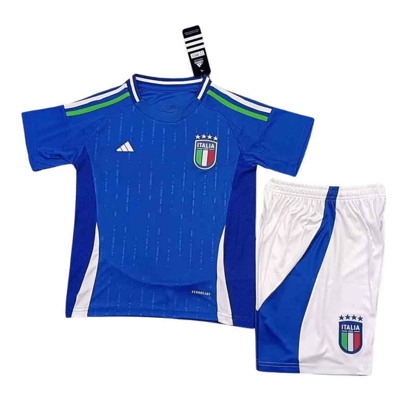 2024 Kids Italy Nation Home Kit EURO