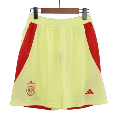 2024  Spain Nation Away Soccer Shorts Euro