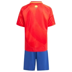 2024 Kids Spain Nation Home Kit EURO  Youth Apparels