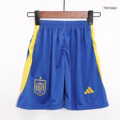 2024 Spain Nation Home Kit(Jersey+Shorts) Soccer Apparels Euro