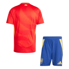 2024 Spain Nation Home Kit(Jersey+Shorts) Soccer Apparels Euro