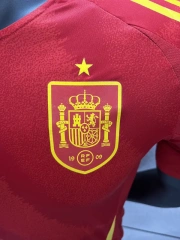 2024  Spain Nation Home Jersey Player Version EURO