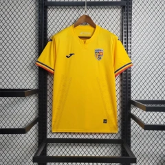 Romania Nation Home Soccer Jersey Replica 2024 EURO 2024