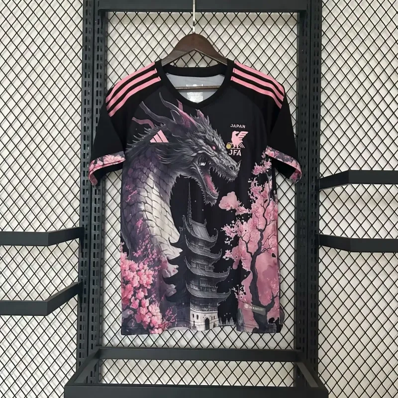 2023 Japan Nation Pink Dragon Kit Special Edition Shirt Soccer Jerseys