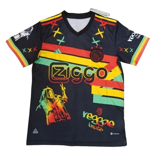 2023-24 Ajax x Bob Marley Jamaica Lion Commemorative Special Edition Jersey