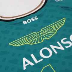 2024 Aston Martin alonso green shirt
