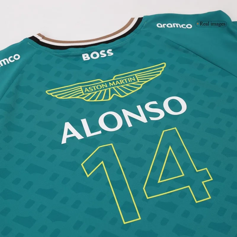 2024 Aston Martin alonso green shirt