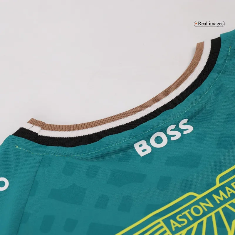 2024 Aston Martin alonso green shirt
