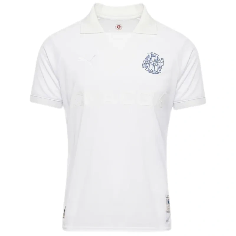 Marseille 125-Years Anniversary White Jersey 2024-25