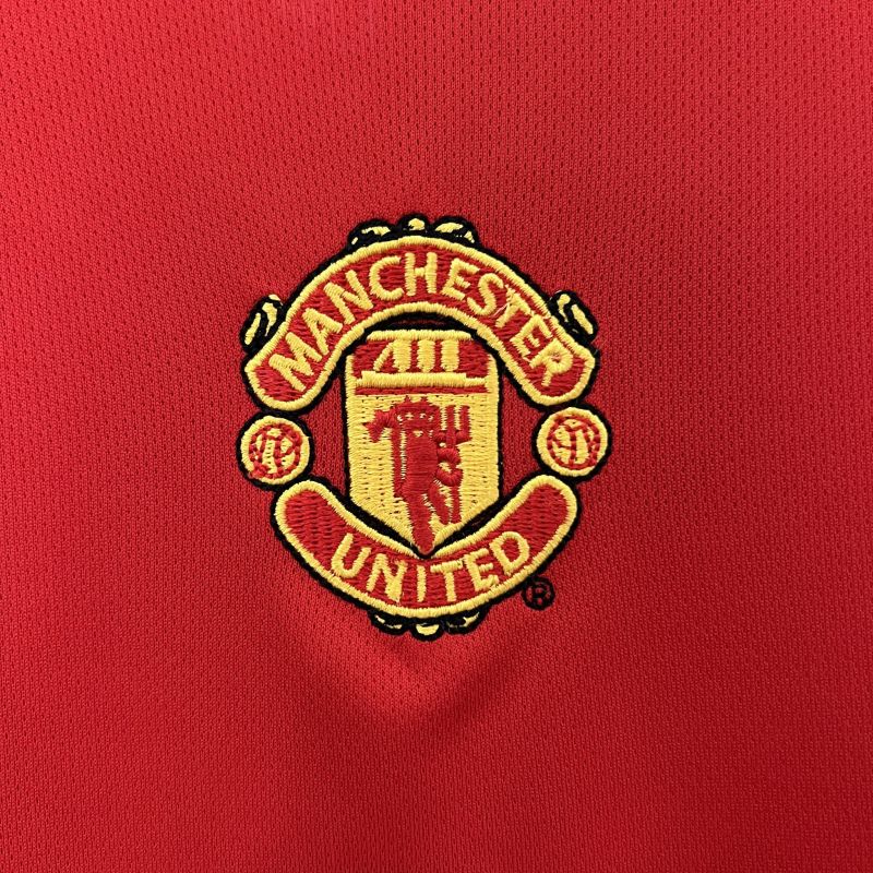 Manchester United 05-06 Home Retro Kid Kits Youth Apparels Jersey