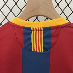 Barcelona 10-11 Home Retro Kids Kit Football Jersey