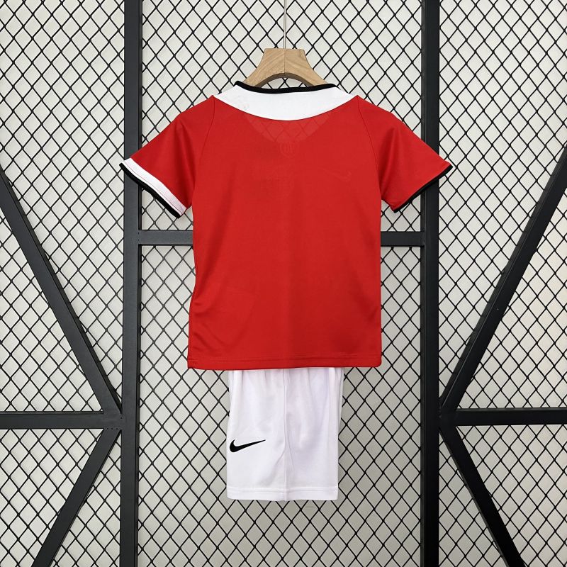 Manchester United 05-06 Home Retro Kid Kits Youth Apparels Jersey