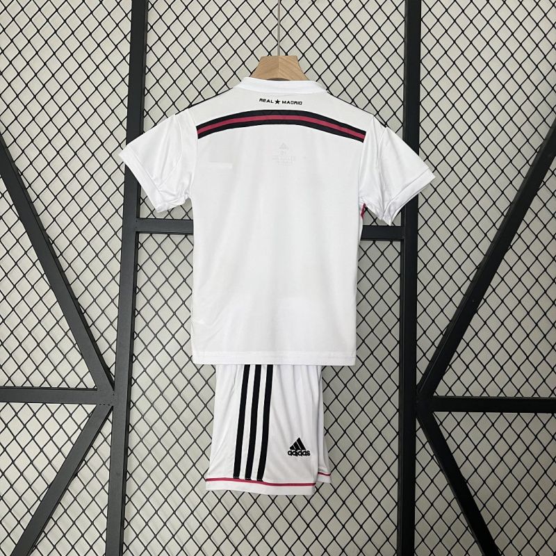 Real Madrid 14-15 Kids Retro Home Kit Cheap Jersey