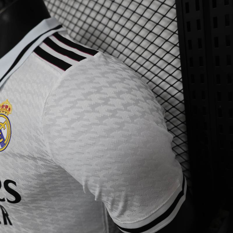 Real Madrid 24-25 Home Player Edition White POLO Shirt