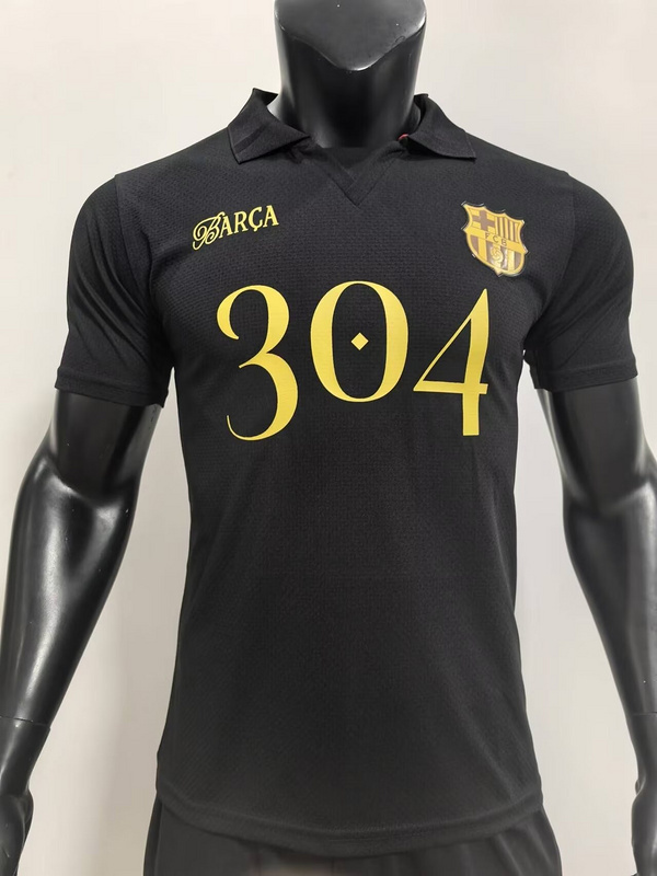 Barcelona Lamin Yamal commemorative black 304 POLO Shirt 24-25